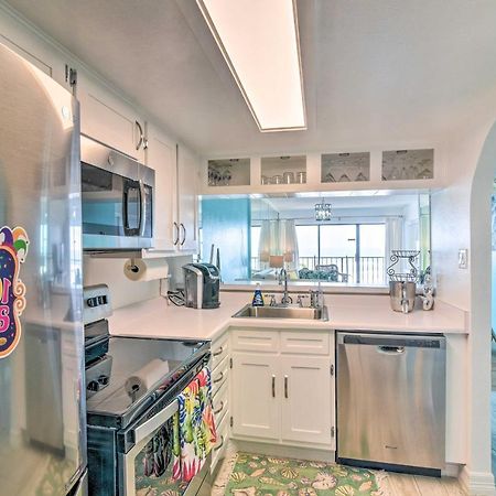 Galveston Oceanfront Condo With Balcony And View! 外观 照片