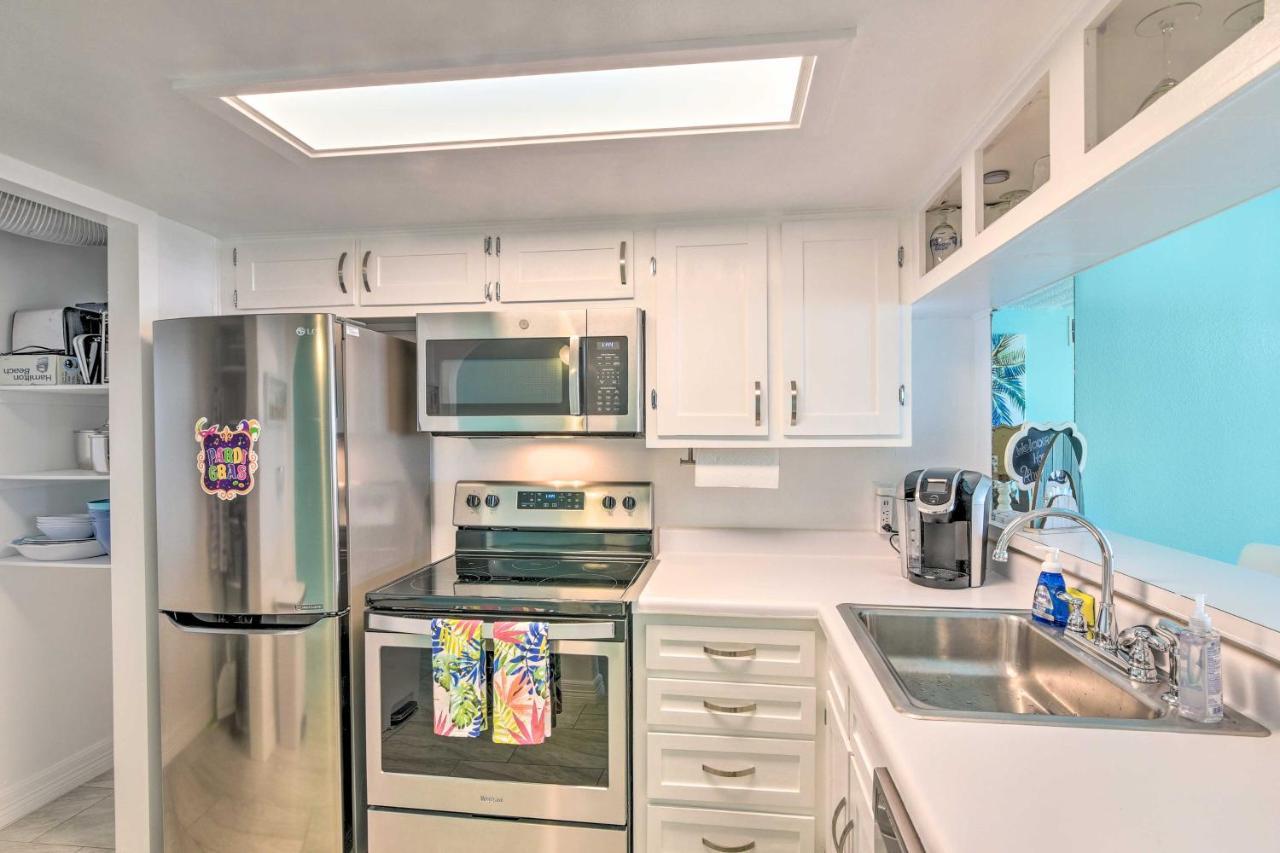 Galveston Oceanfront Condo With Balcony And View! 外观 照片